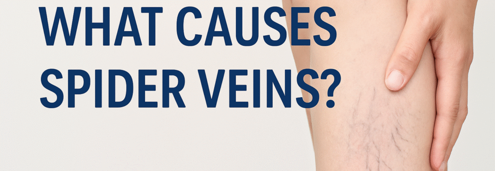 What cause spider veins