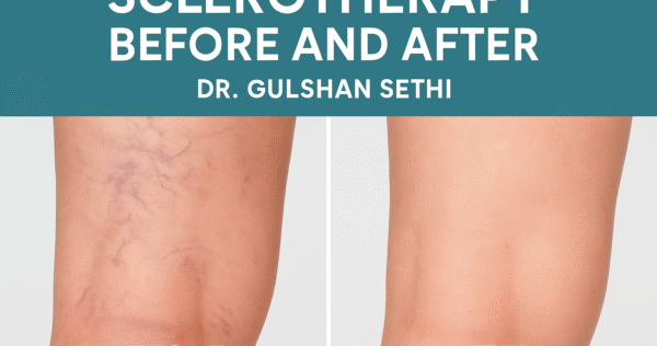 sclerotherapy before and after